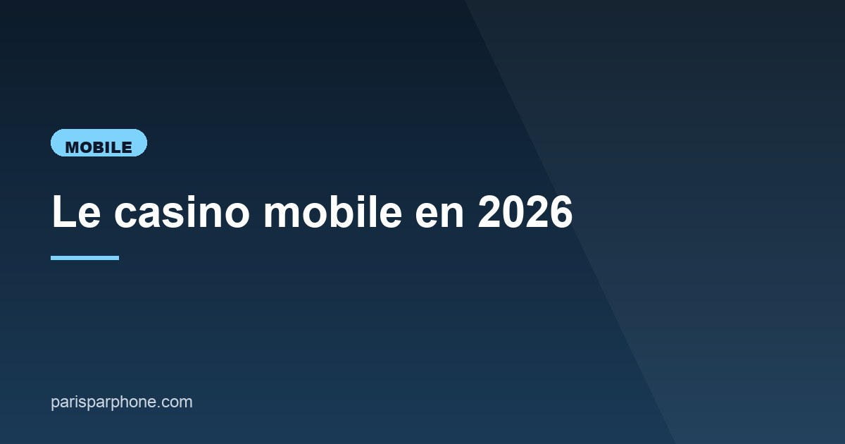 Illustration de l'article consacré au casino mobile